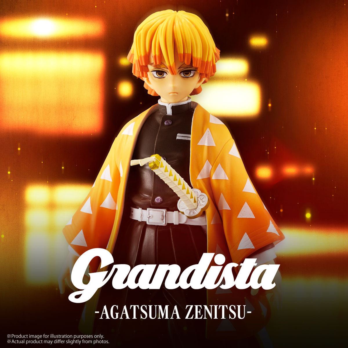 PRE-ORDER Banpresto - Demon Slayer: Kimetsu no Yaiba Grandista - Zenitsu Agatsuma: Another Version A