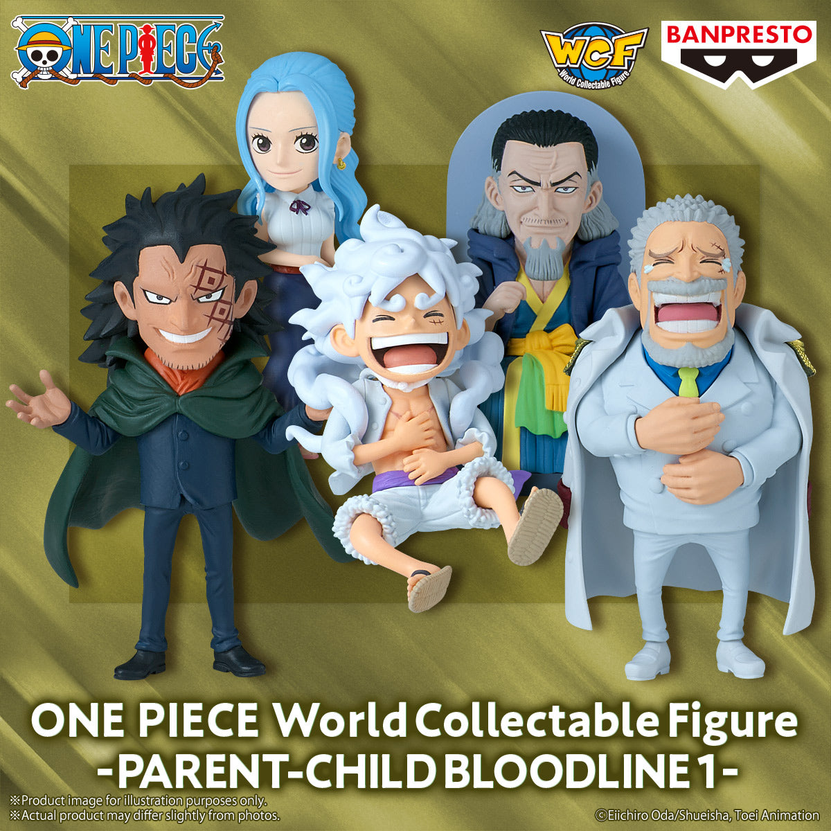 PRE-ORDER Banpresto - One Piece World Collectable Figure Parent-Child Bloodline1 [Set of 5]