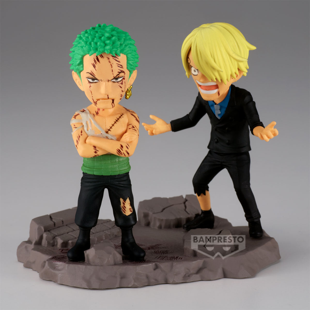 PRE-ORDER Banpresto - One Piece World Collectable Figure Log Stories - Roronoa Zoro & Sanji ...Nothing...at all!!!!!