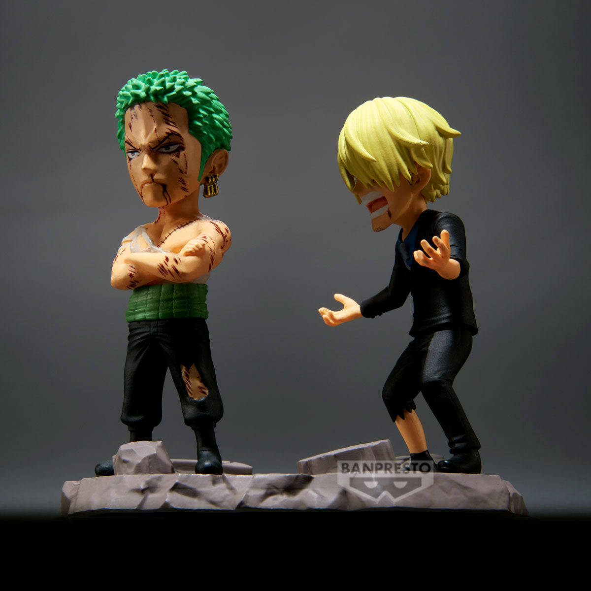 PRE-ORDER Banpresto - One Piece World Collectable Figure Log Stories - Roronoa Zoro & Sanji ...Nothing...at all!!!!!