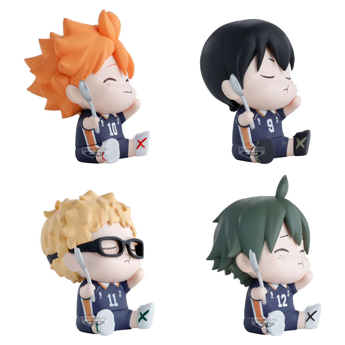 PRE-ORDER Banpresto - Haikyu!! Happy Figure Collection Box [Box of 8] [LIMITED]