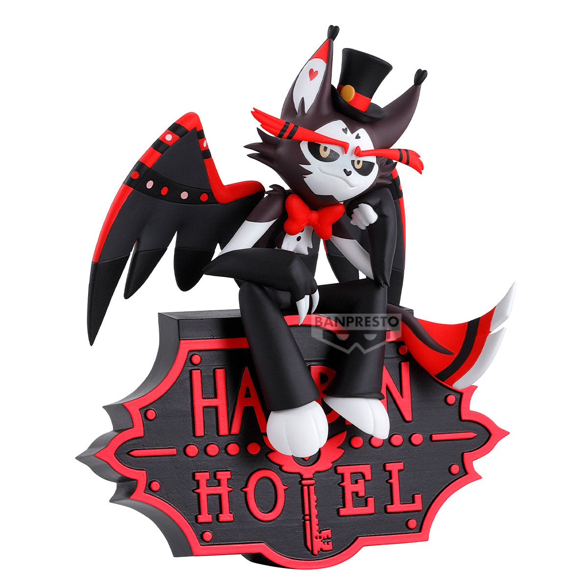 IN-STOCK Banpresto - Hazbin Hotel Monitor Top Figure - Husk: Ver. A