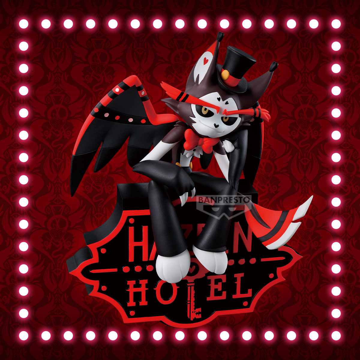 IN-STOCK Banpresto - Hazbin Hotel Monitor Top Figure - Husk: Ver. A