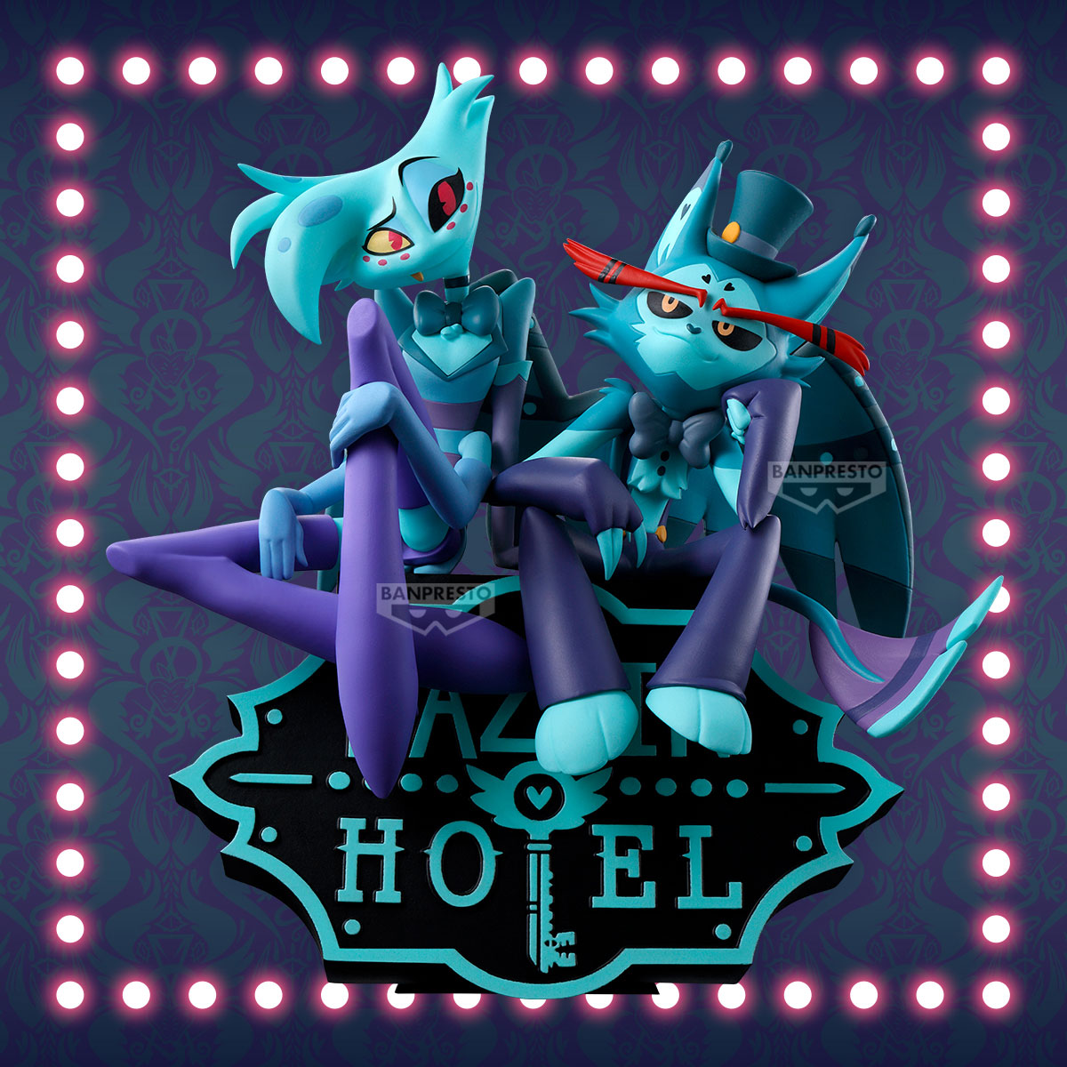 PRE-ORDER Banpresto - Hazbin Hotel Monitor Top Figure - Husk: Ver. B