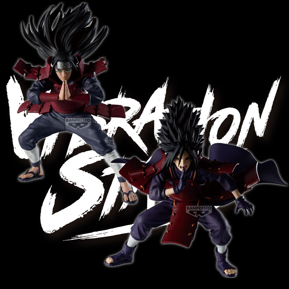 IN-STOCK Banpresto - Naruto Shippuden Vibration Stars - Hashirama Senju & Madara Uchiha - A: Hashirama Senju