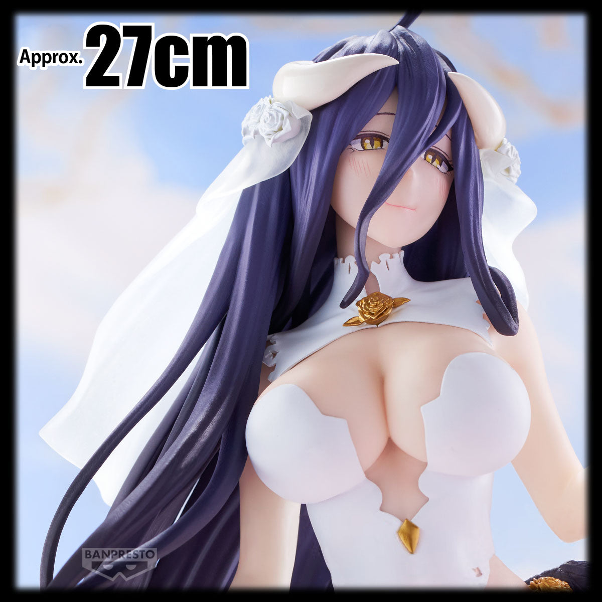PRE-ORDER Banpresto - OVERLORD GLITTER&GLAMOURS - Albedo: Wedding Ver.