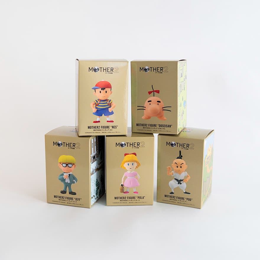 SPECIAL ORDER Hobonichi - GOLDBOX Series - MOTHER2 Figure [Set of 5]