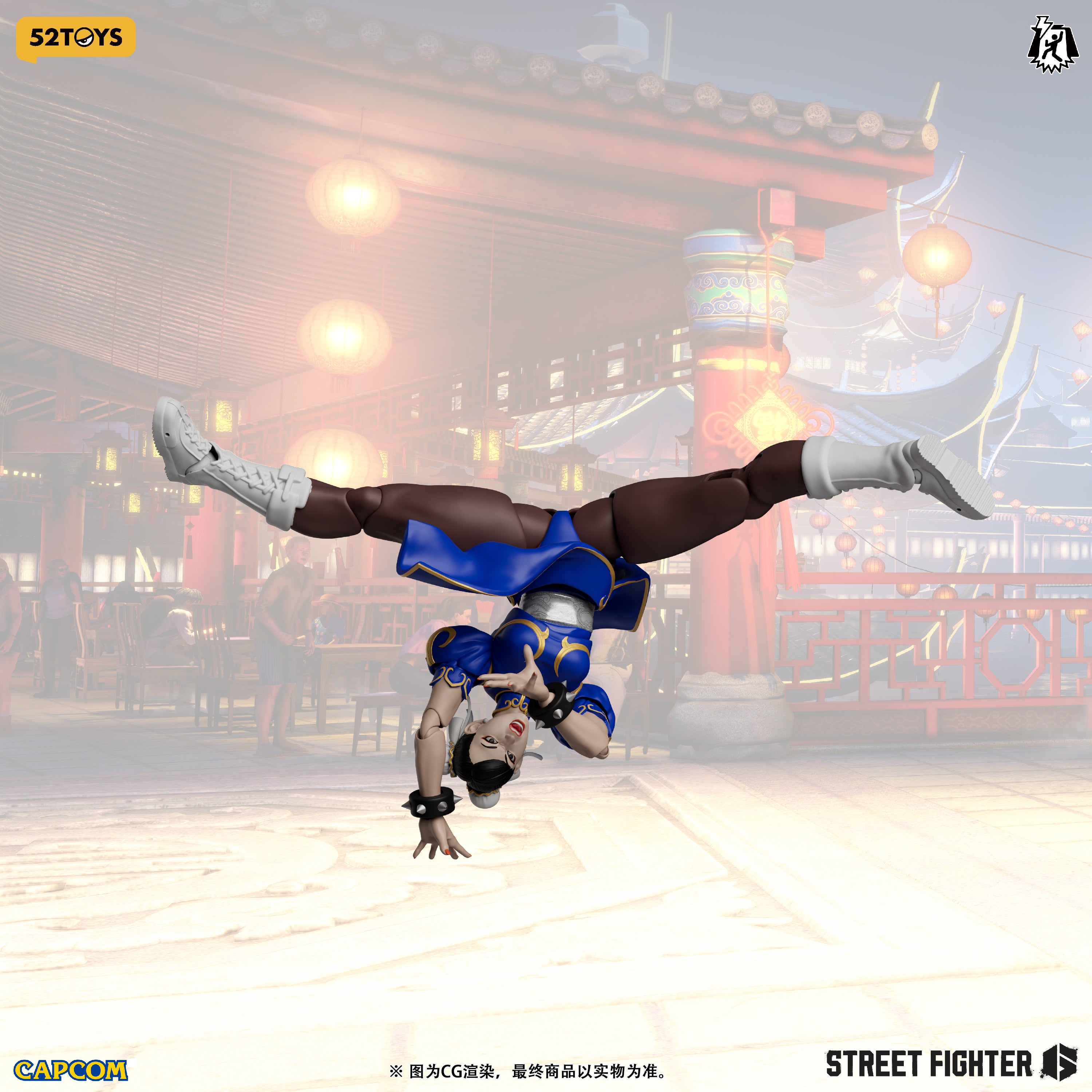 PRE-ORDER 52Toys - Street Fighter 6 - Chun-Li: Outfit 2 1/12