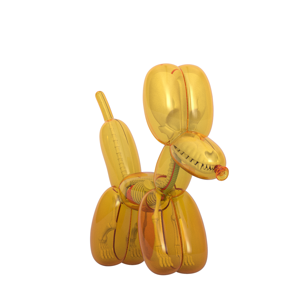 PRE-ORDER Mighty Jaxx - Funny Anatomy Balloon Dog (Honey Edition)