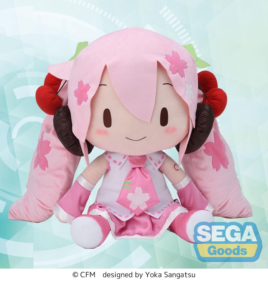 PRE-ORDER SEGA - Character Vocal Series 01: Hatsune Miku - fuwa petit Sakura Miku Dodeka Jumbo Plush