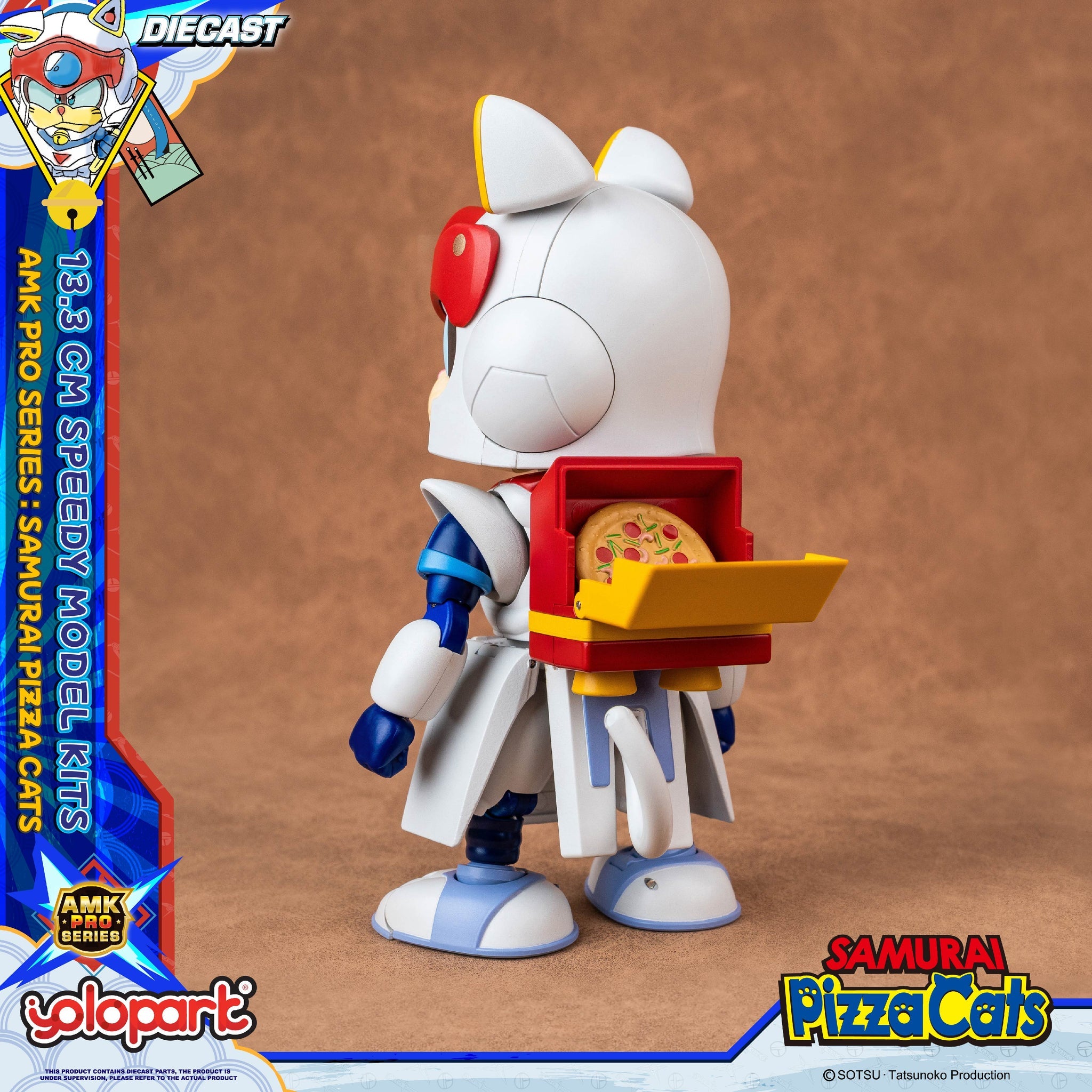 PRE-ORDER Yolopark - AMK Pro Series - Samurai Pizza Cats - Speedy