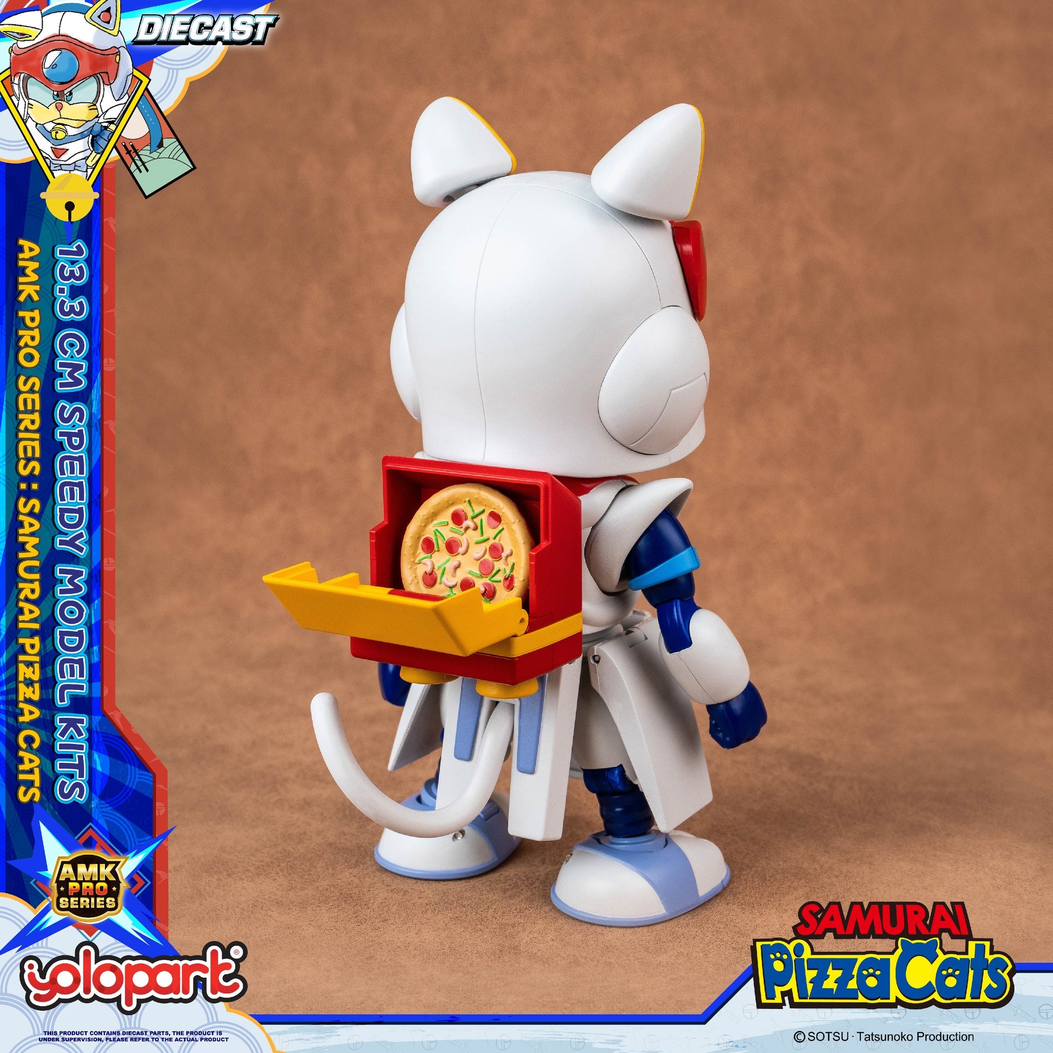 PRE-ORDER Yolopark - AMK Pro Series - Samurai Pizza Cats - Speedy