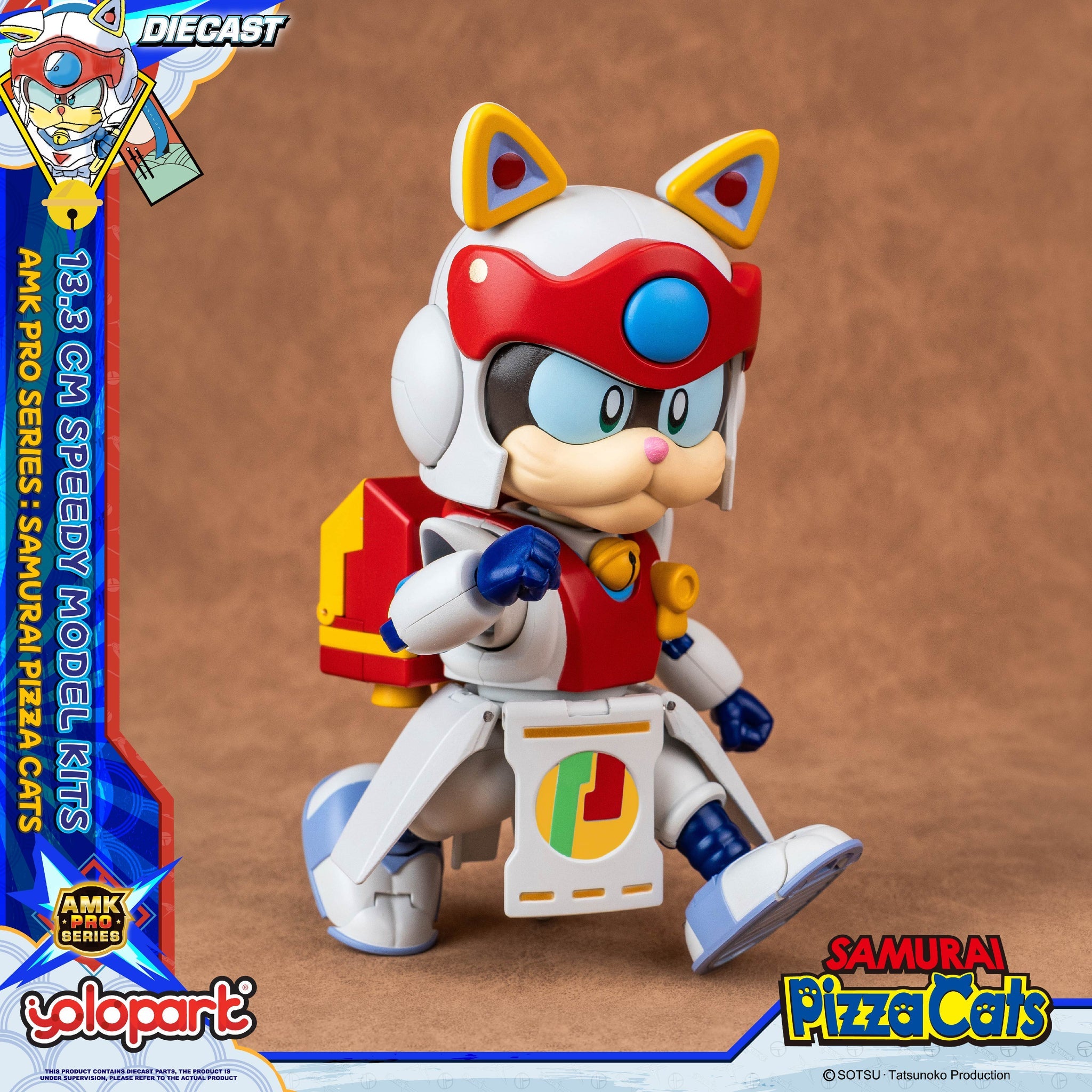 PRE-ORDER Yolopark - AMK Pro Series - Samurai Pizza Cats - Speedy