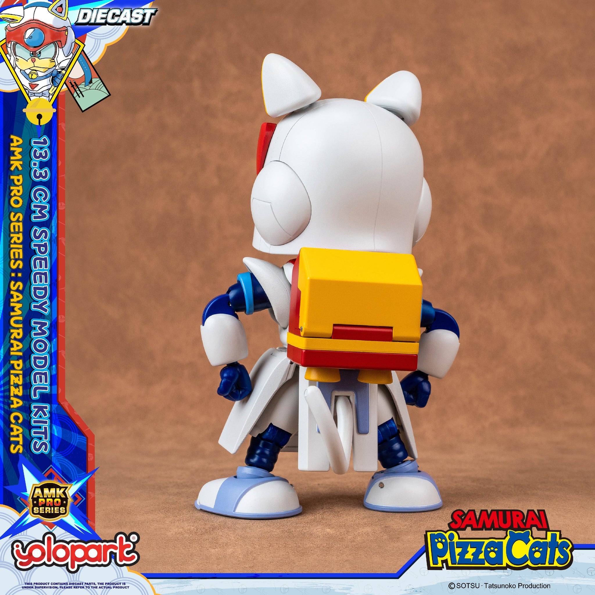 PRE-ORDER Yolopark - AMK Pro Series - Samurai Pizza Cats - Speedy