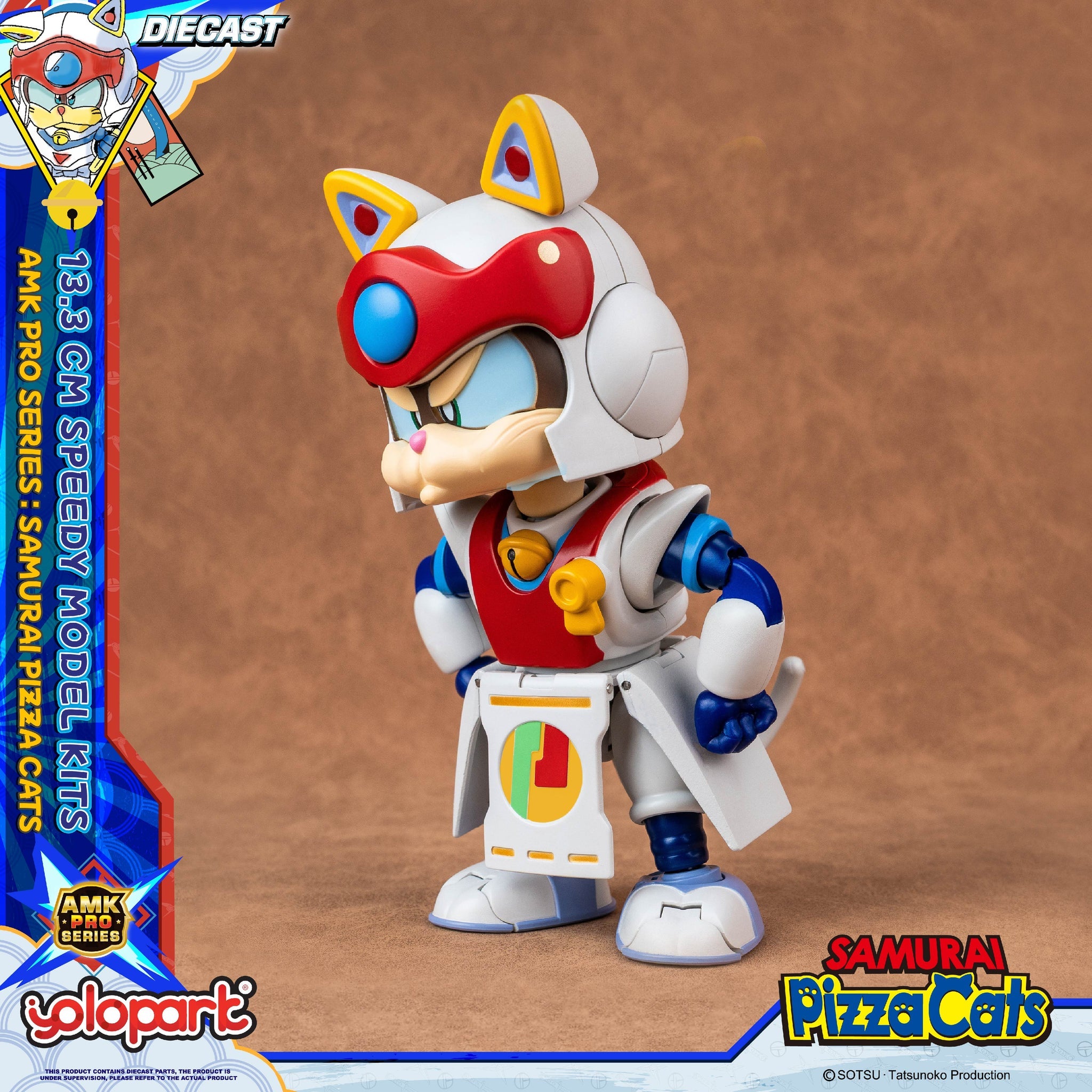 PRE-ORDER Yolopark - AMK Pro Series - Samurai Pizza Cats - Speedy
