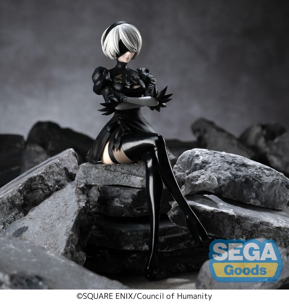 PRE-ORDER SEGA - NieR:Automata Ver1.1a PM Perching Figure - 2B