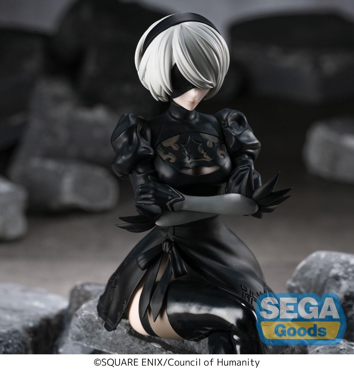 PRE-ORDER SEGA - NieR:Automata Ver1.1a PM Perching Figure - 2B