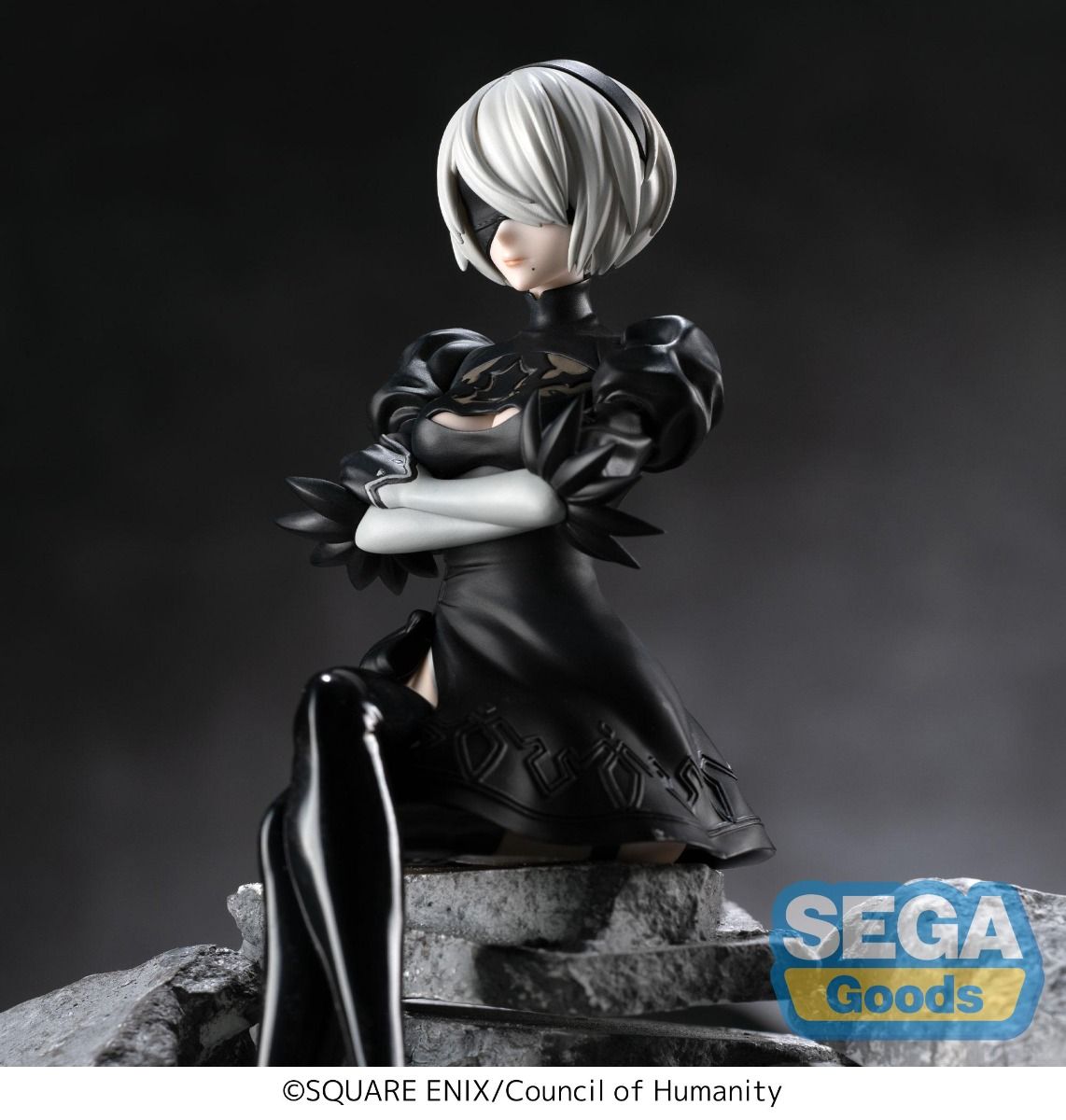 PRE-ORDER SEGA - NieR:Automata Ver1.1a PM Perching Figure - 2B