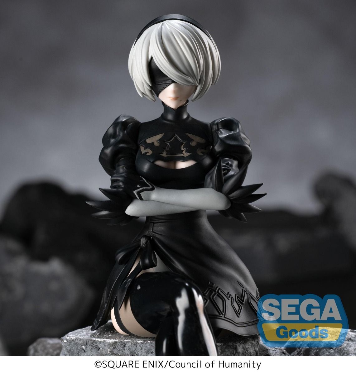 PRE-ORDER SEGA - NieR:Automata Ver1.1a PM Perching Figure - 2B
