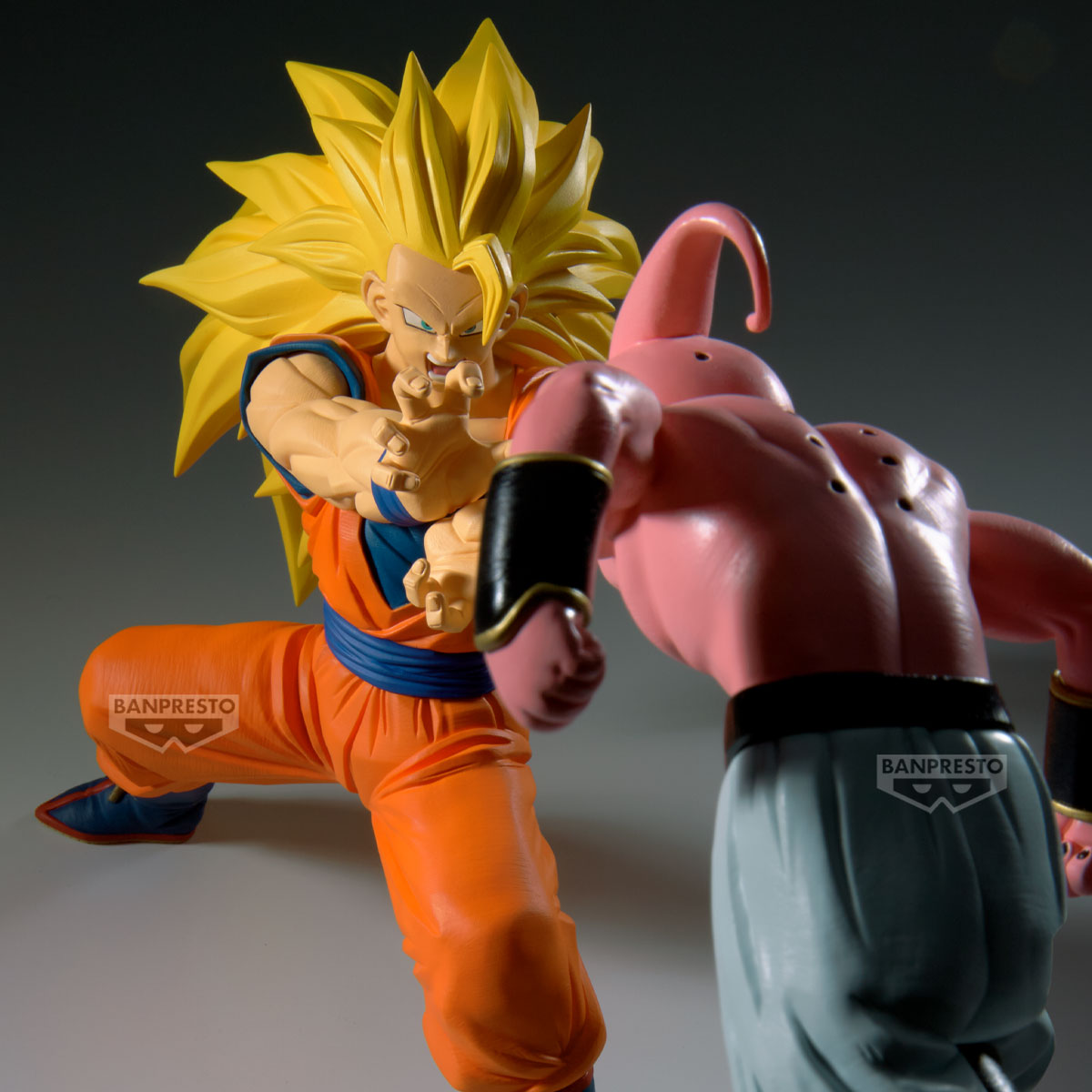PRE-ORDER Banpresto - Dragon Ball Z Match Makers - Super Saiyan 3 Son Goku: Vs Majin Buu (Pure)