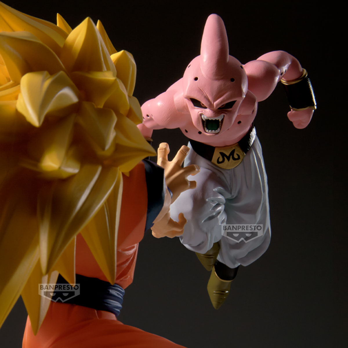PRE-ORDER Banpresto - Dragon Ball Z Match Makers - Majin Buu (Pure): Vs Super Saiyan 3 Son Goku