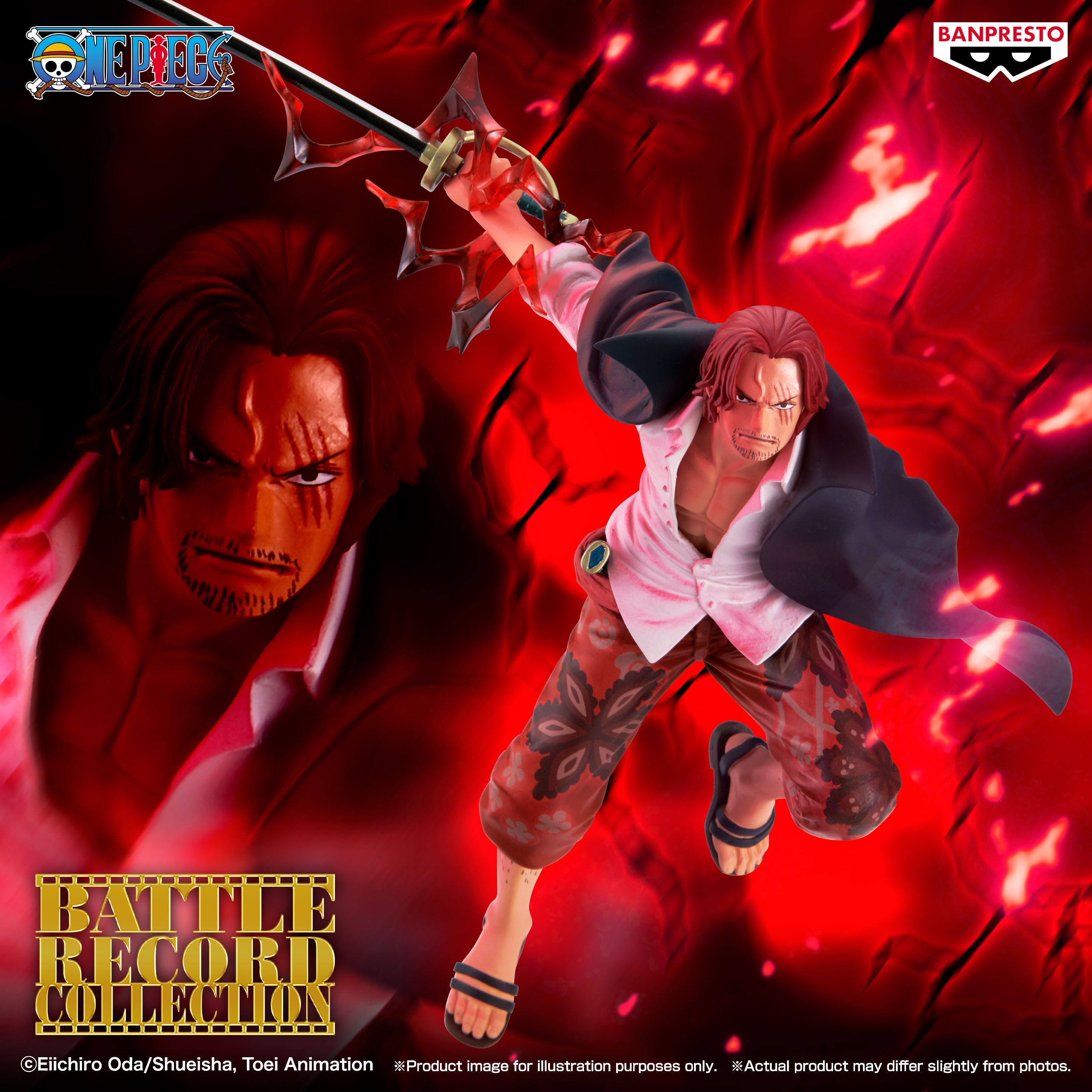 PRE-ORDER Banpresto - One Piece Battle Record Collection - Shanks: Special Ver.
