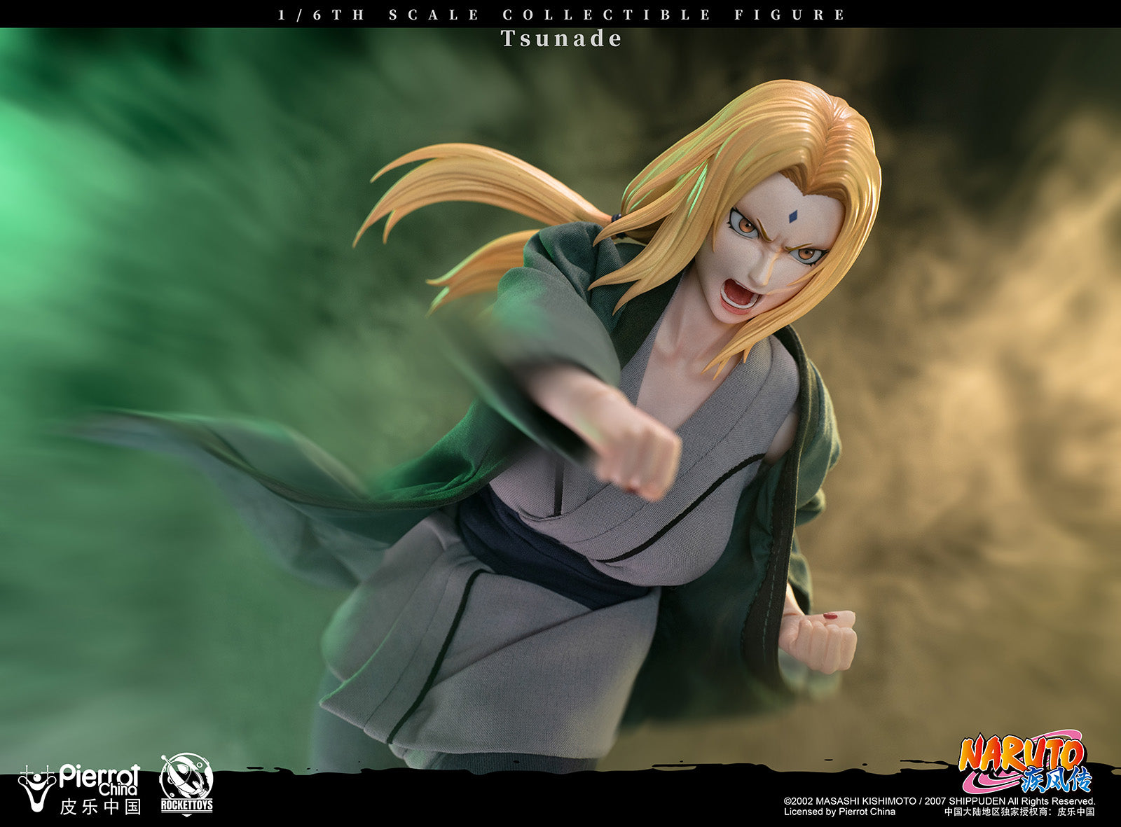 PRE-ORDER Rocket Toys - ROC-009 - Naruto Shippuden - Tsunade 1/6