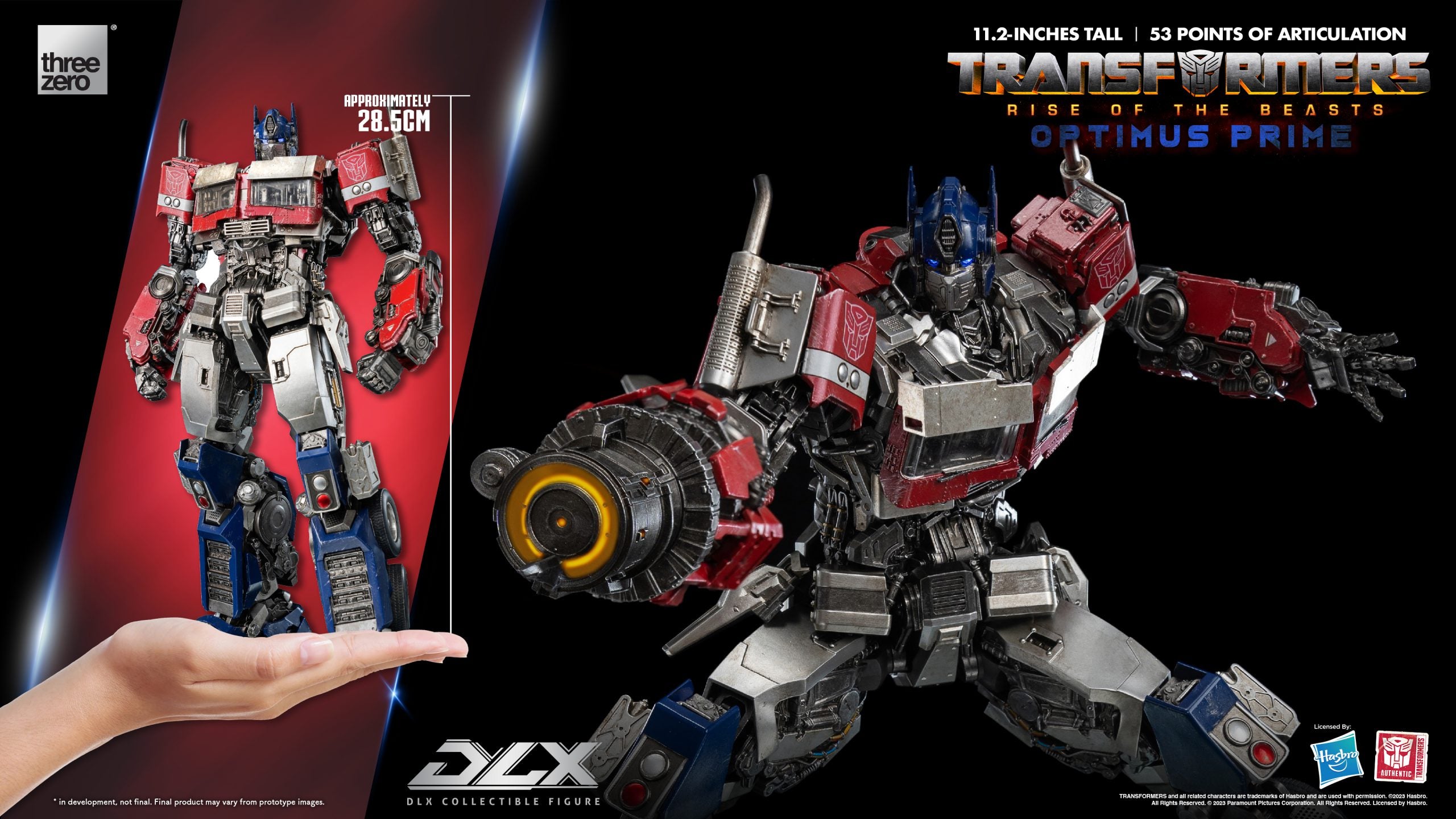 PRE-ORDER threezero - Transformers: Rise of the Beasts - DLX Optimus Prime