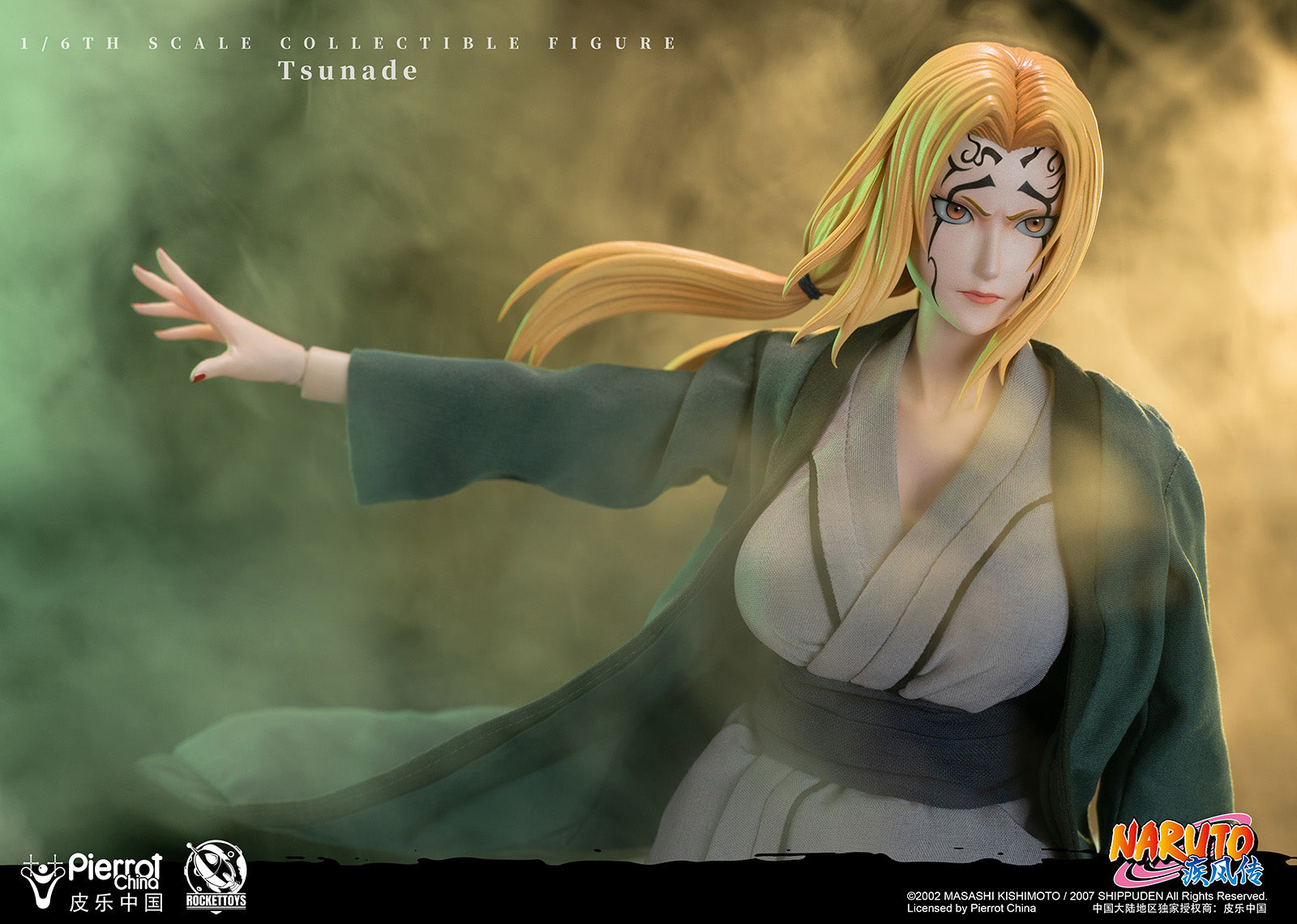 PRE-ORDER Rocket Toys - ROC-009 - Naruto Shippuden - Tsunade 1/6