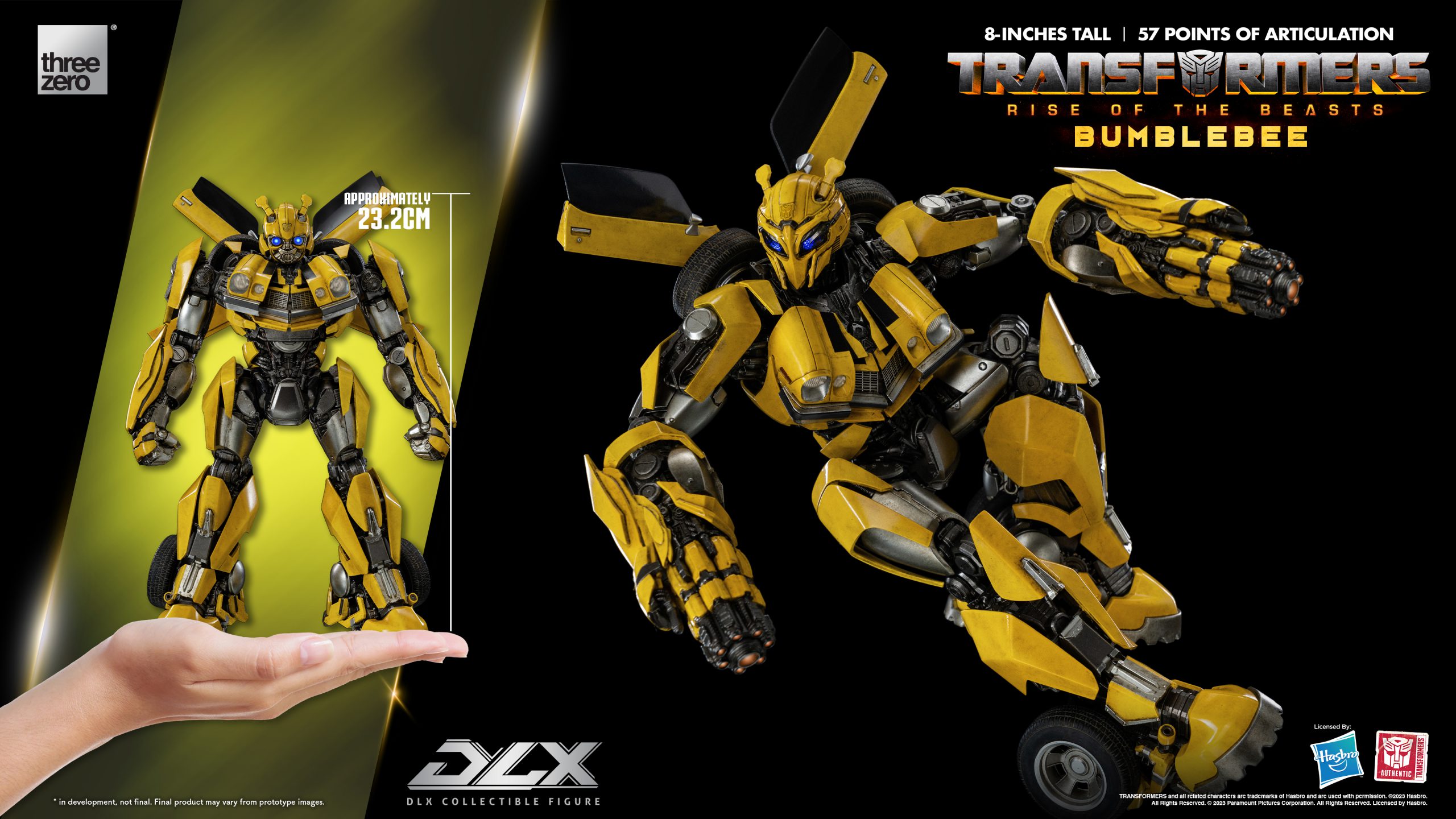 PRE-ORDER Transformers: Rise of the Beasts - DLX Bumblebee