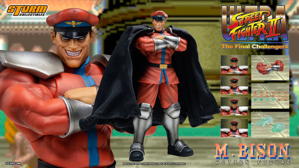 PRE-ORDER Storm Collectibles - Ultra Street Fighter II: The Final Challengers - M. Bison 1/12