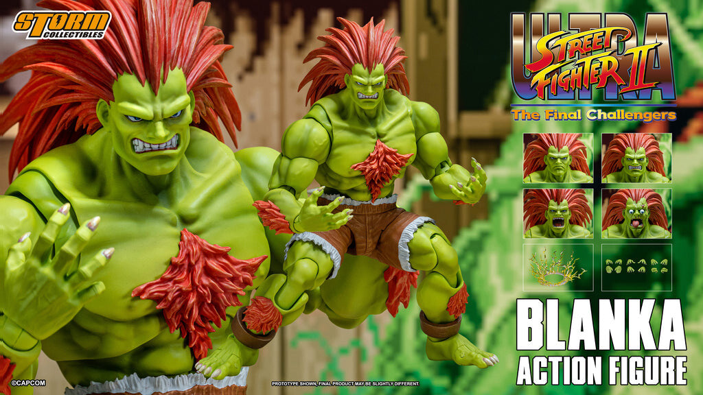 PRE-ORDER Storm Collectibles - Ultra Street Fighter II: The Final Challengers - Blanka 1/12