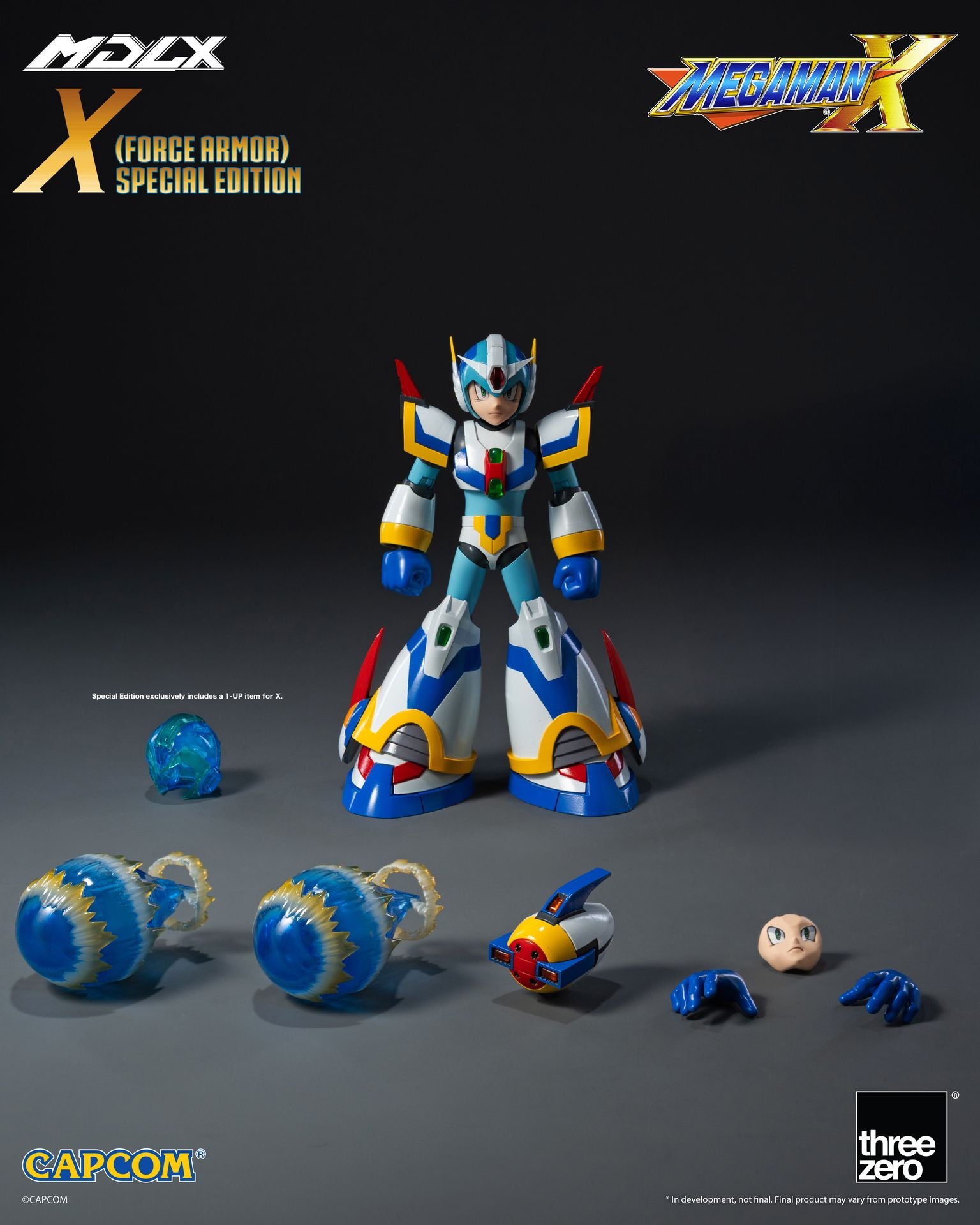 SPECIAL ORDER threezero - MDLX - Mega Man X - X: Force Armor Special Edition [JP]