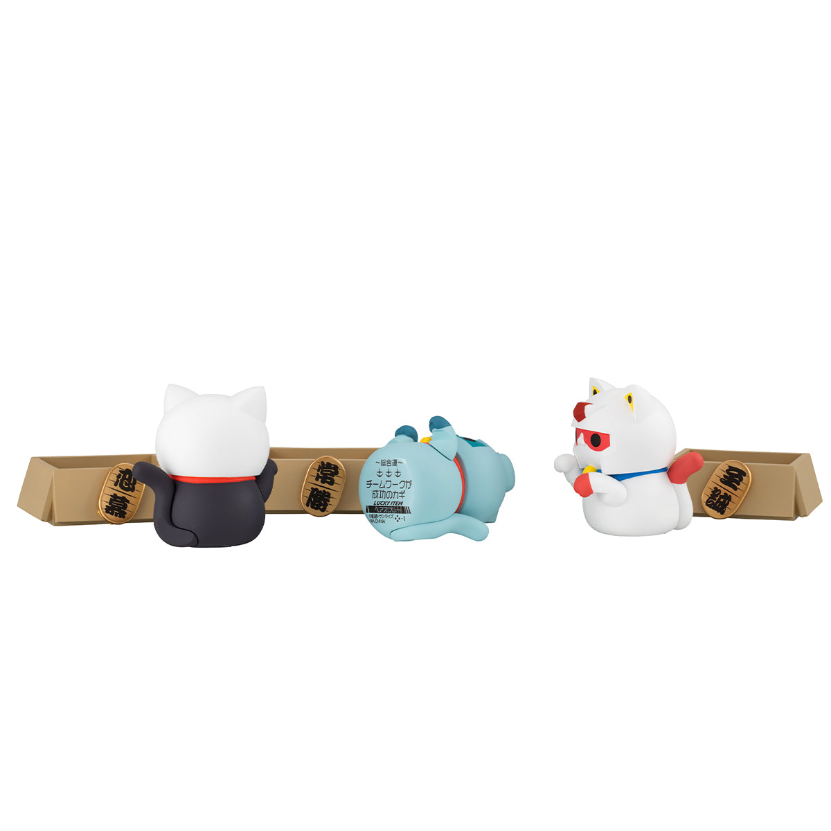 PRE-ORDER MegaHouse - MEGA CAT PROJECT - MOBILE SUIT GUNDAM - NYANDAM ☆LUCKYCAT Set [EXCLUSIVE]