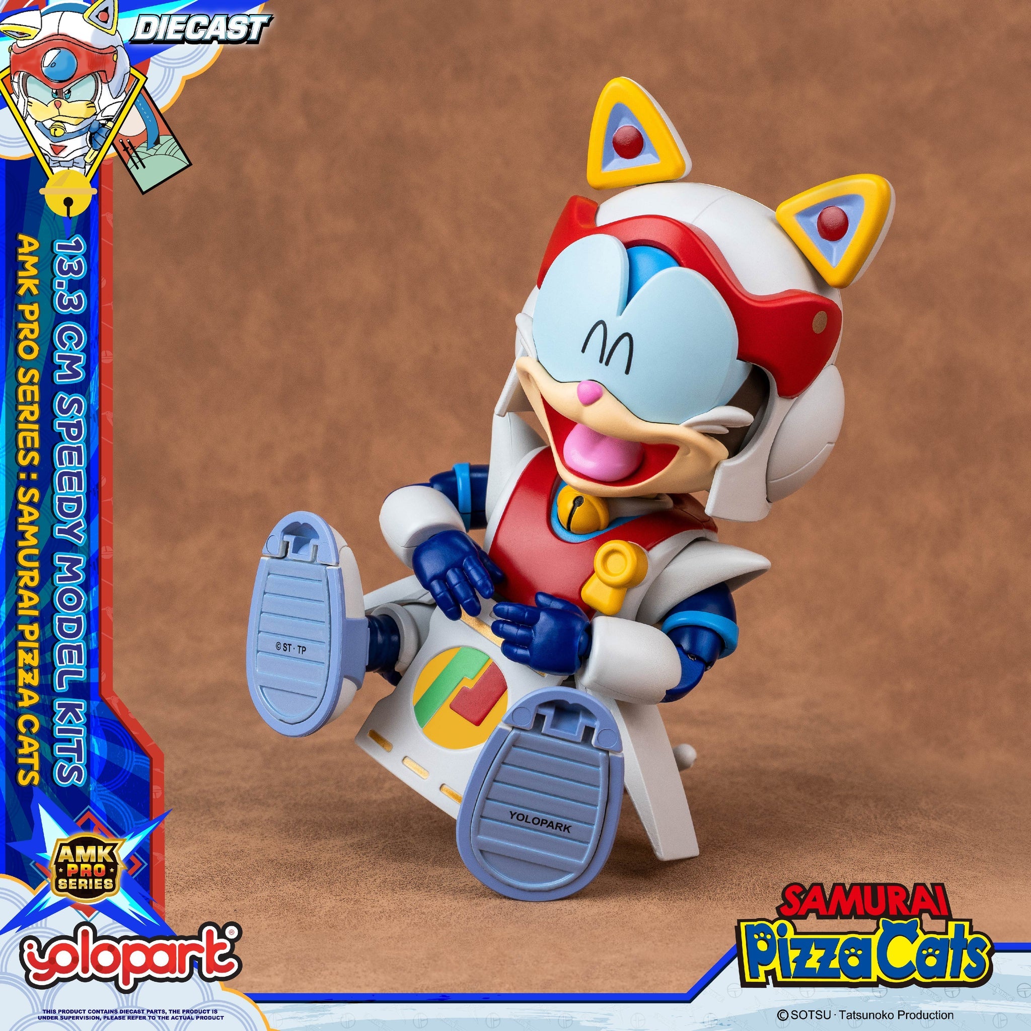 PRE-ORDER Yolopark - AMK Pro Series - Samurai Pizza Cats - Speedy