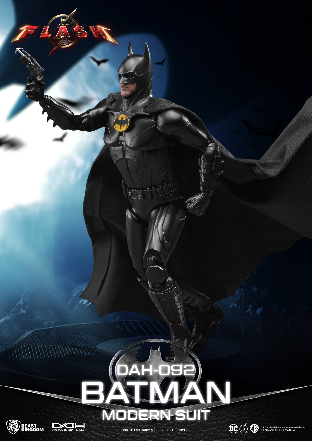 PRE-ORDER Beast Kingdom - Dynamic 8action Heroes - The Flash Movie - Batman: Modern Suit Ver.