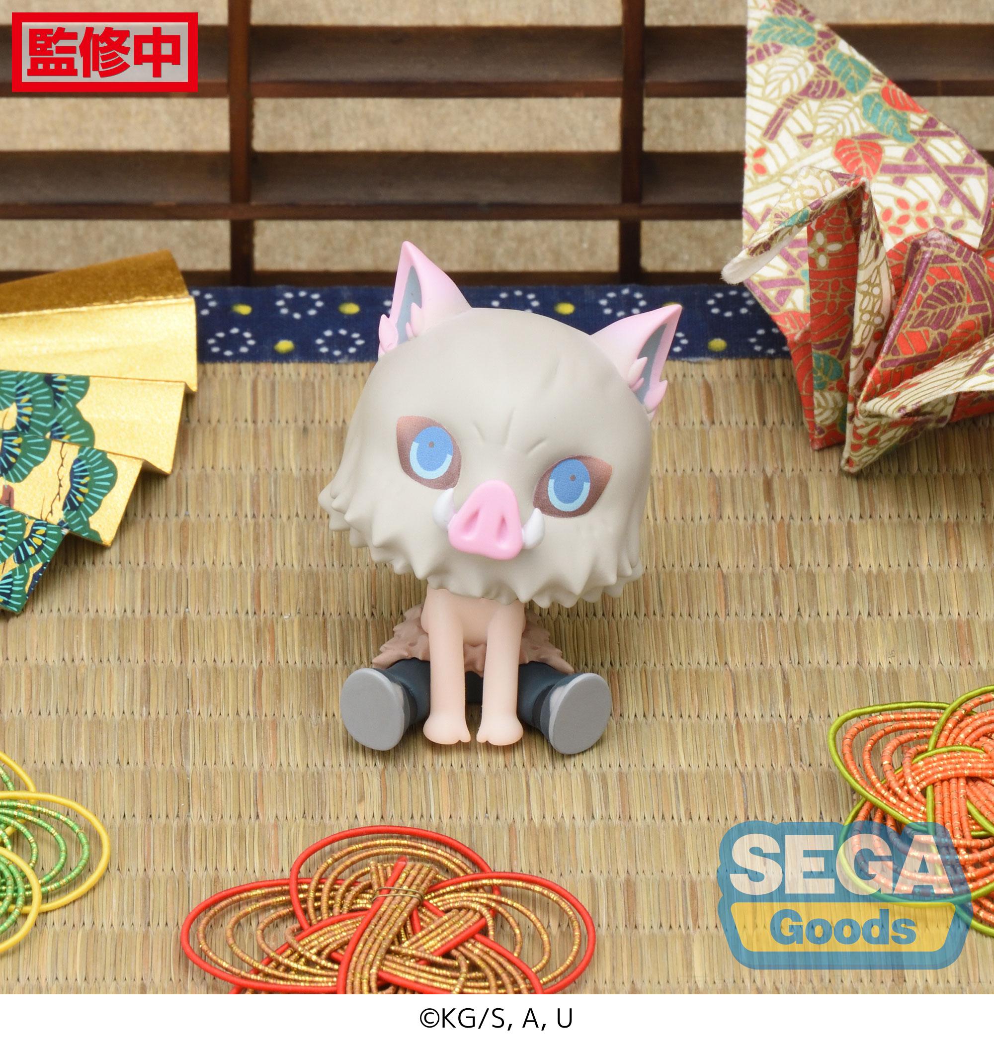 PRE-ORDER Demon Slayer: Kimetsu no Yaiba QyuruMe Mini Figure EX - Zenitsu Agatsuma & Inosuke Hashibira [Set of 2]