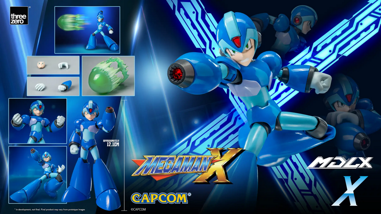 IN-STOCK ThreeZero - MDLX - Rockman X - X [EVENT EXCLUSIVE]