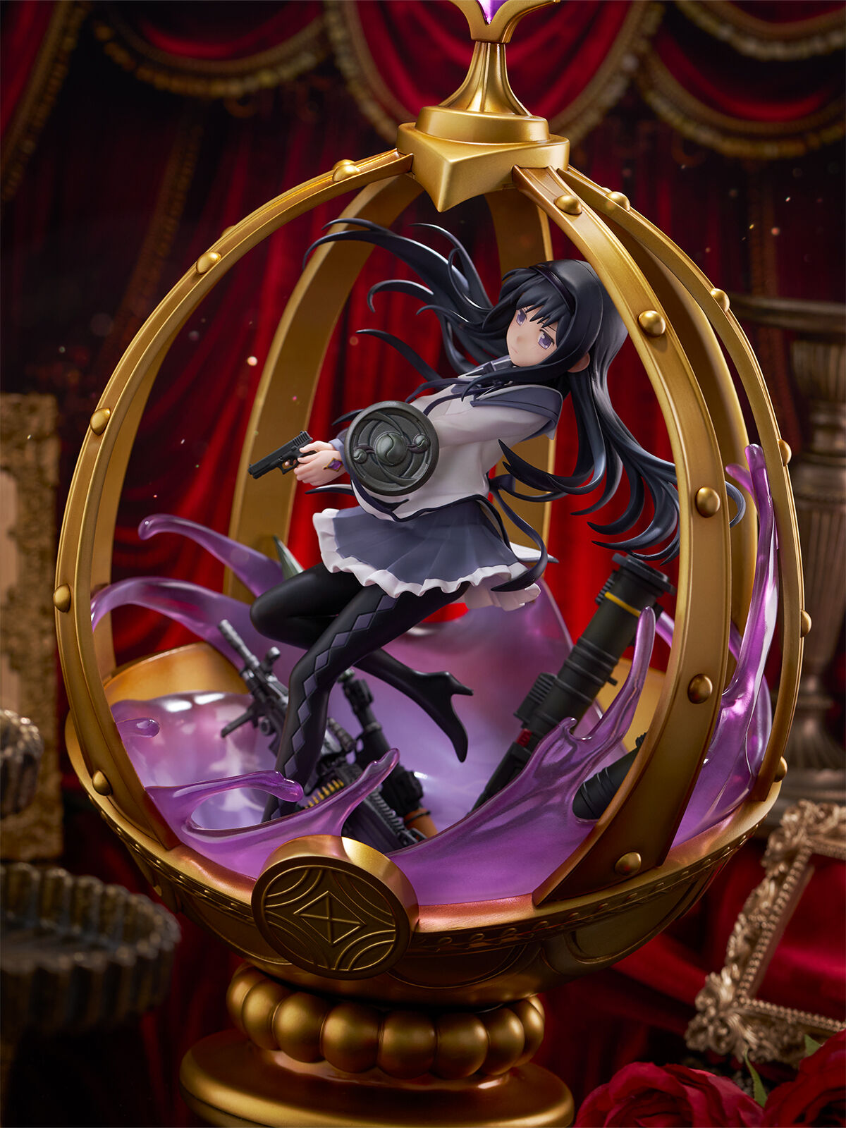 PRE-ORDER CyberZ - Shibuya Scramble Figure - Puella Magi Madoka Magica - Akemi Homura 1/7