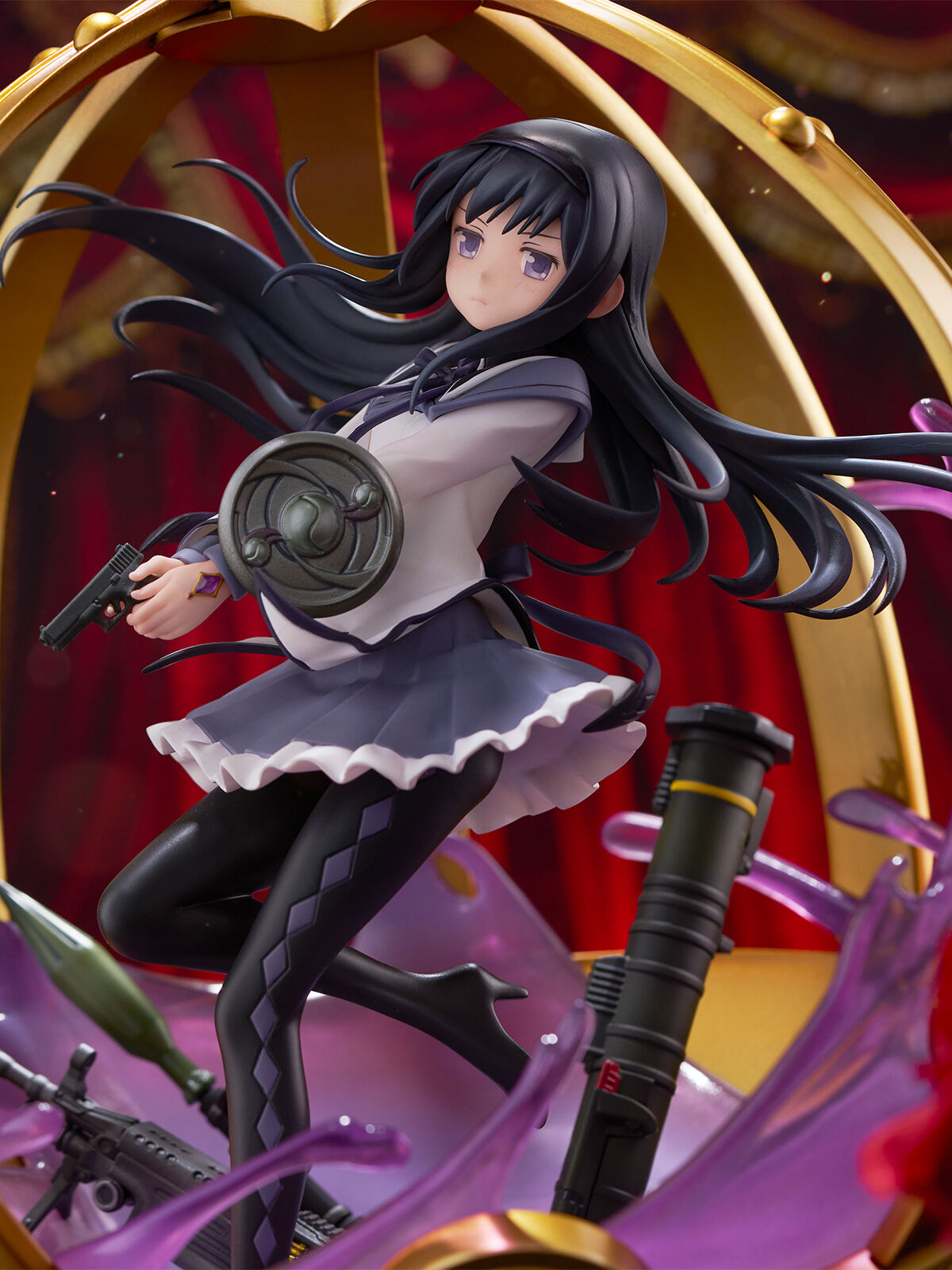 PRE-ORDER CyberZ - Shibuya Scramble Figure - Puella Magi Madoka Magica - Akemi Homura 1/7