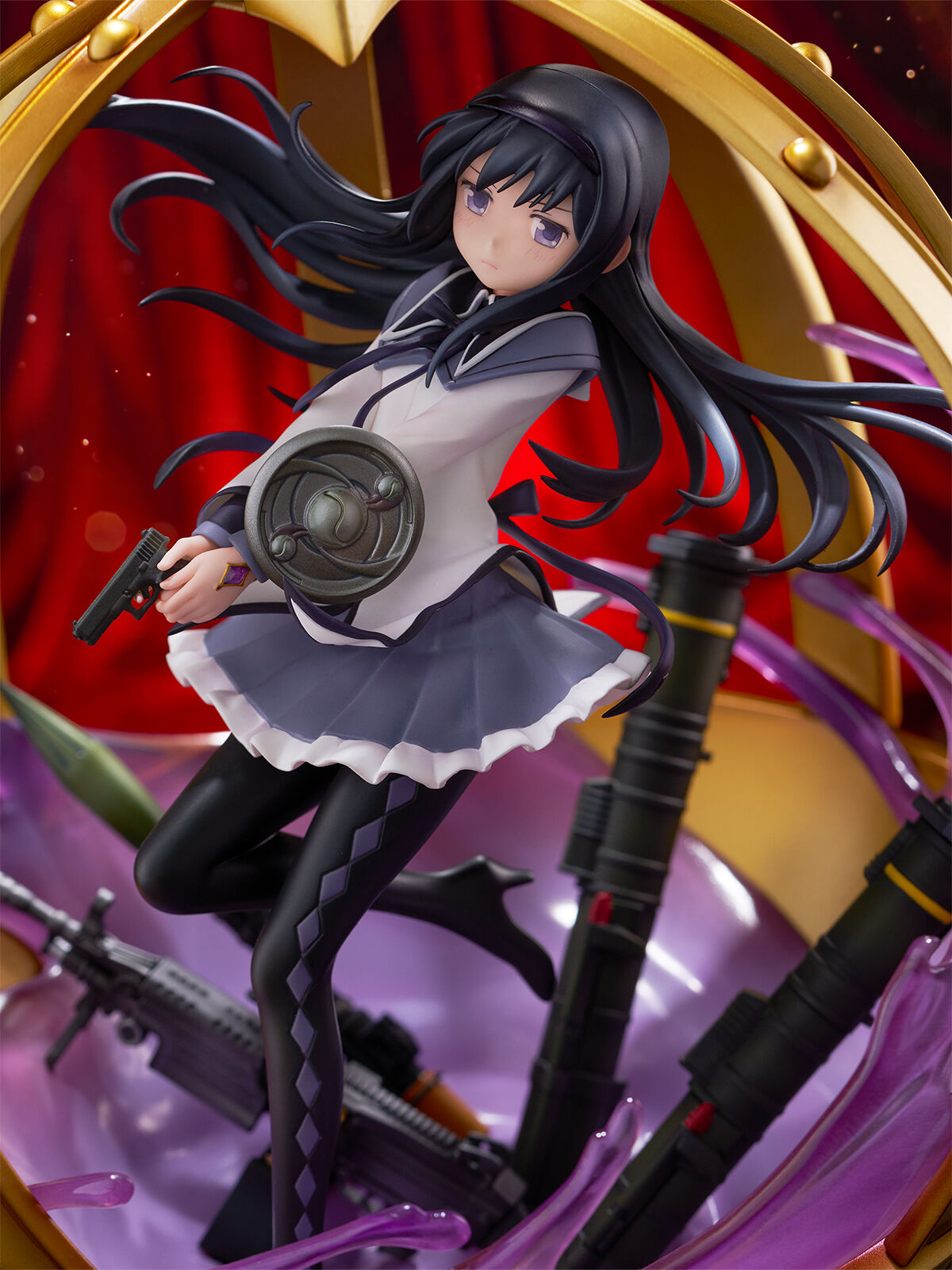 PRE-ORDER CyberZ - Shibuya Scramble Figure - Puella Magi Madoka Magica - Akemi Homura 1/7