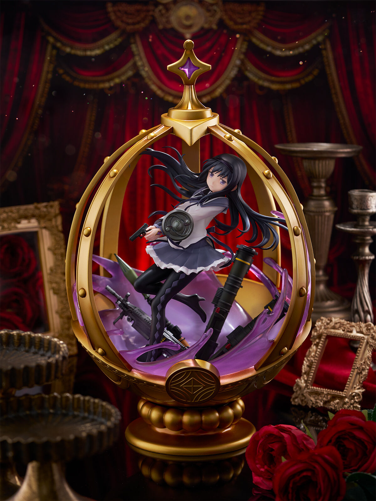 PRE-ORDER CyberZ - Shibuya Scramble Figure - Puella Magi Madoka Magica - Akemi Homura 1/7