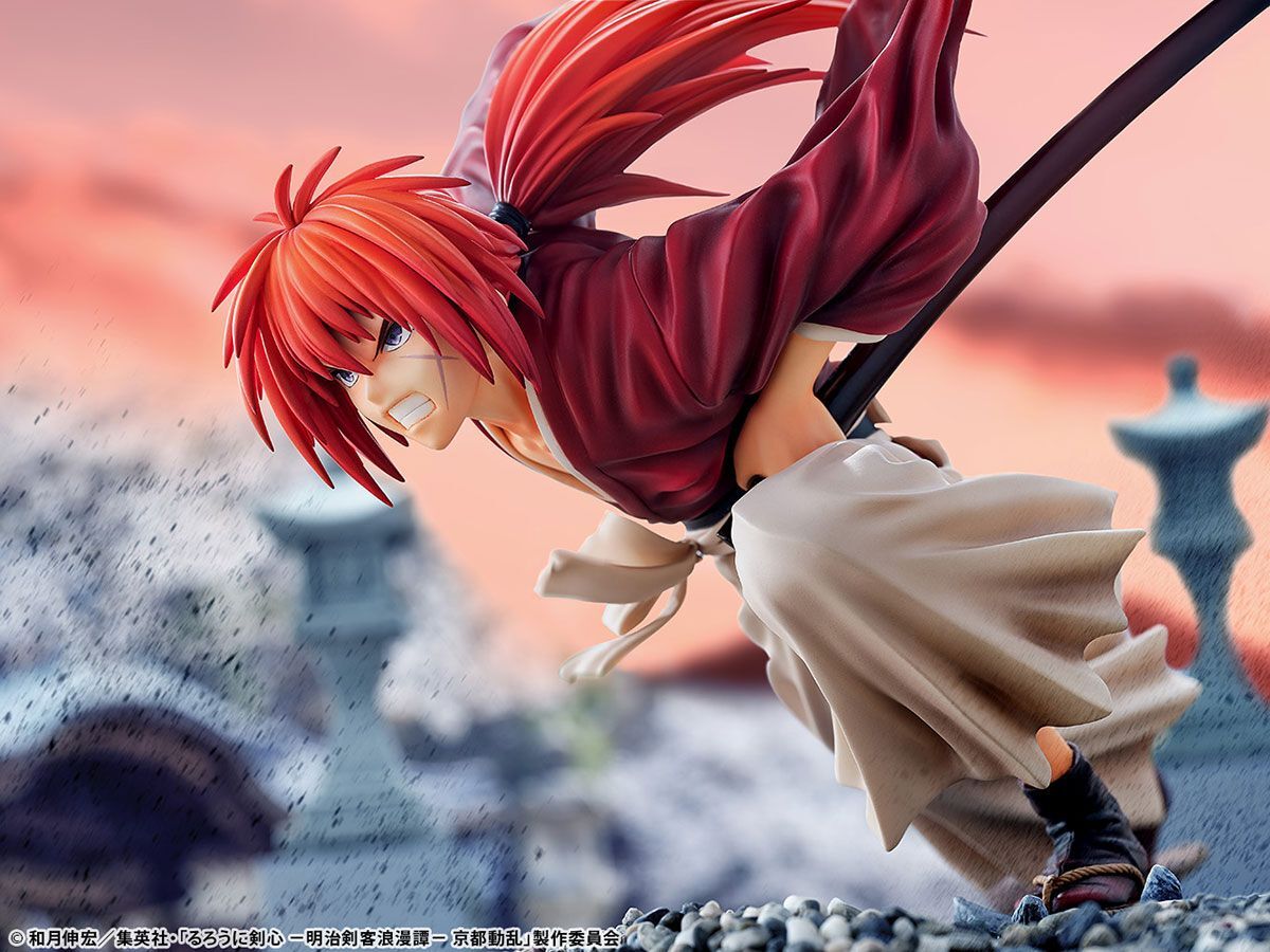 PRE-ORDER Bellfine - Rurouni Kenshin: Kyoto Disturbance - Kenshin Himura: Amakakeru Ryu no Hirameki Ver. 1/6