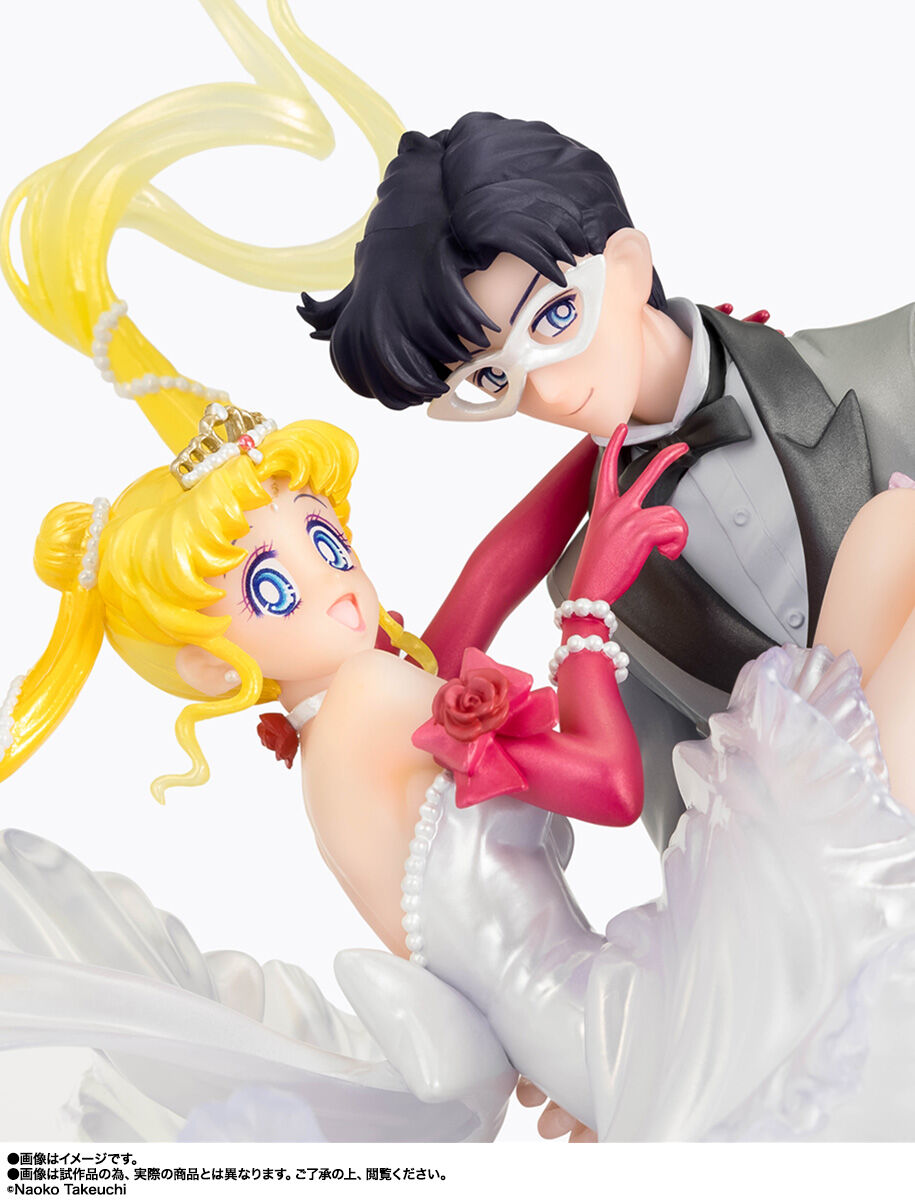 PRE-ORDER Bandai - Figuarts Zero chouette - Pretty Guardian Sailor Moon - Usagi & Tuxedo Mask [Moonlight Glow Edition] [EXCLUSIVE]