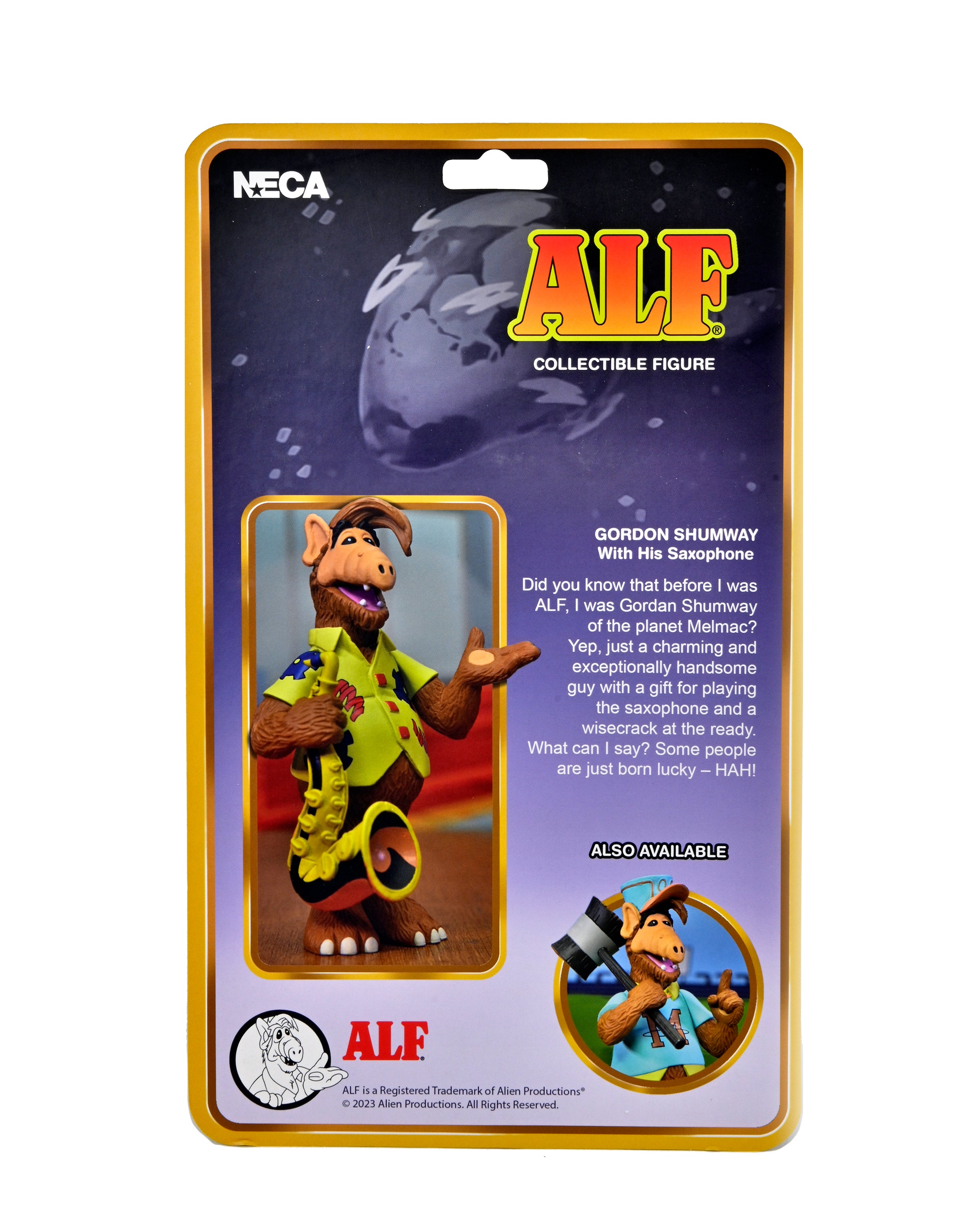 PRE-ORDER 6-inch Action Figure - Alf - Toony Classic Alf with Saxophone