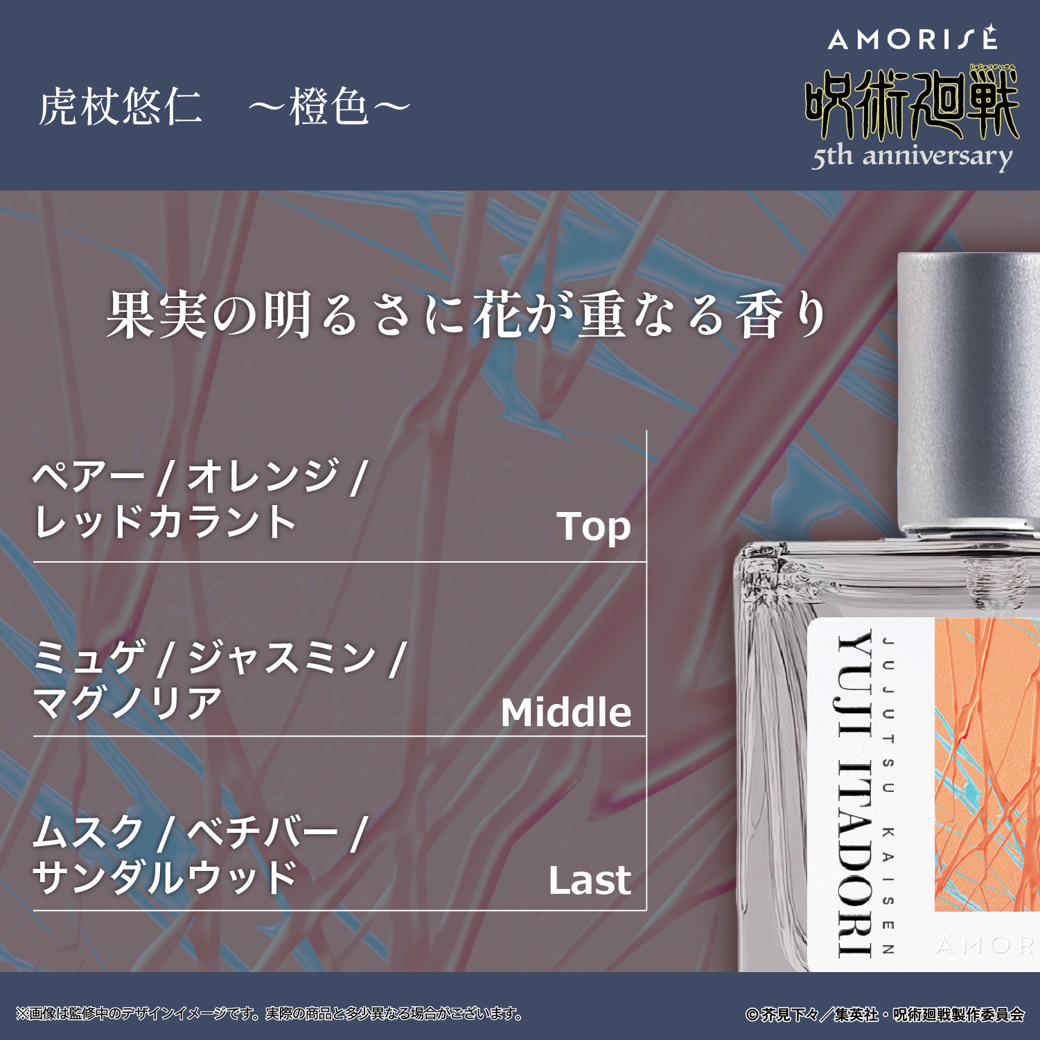 SPECIAL ORDER Tokotoyz - Eau de Toilette - Jujutsu Kaisen: 5th Anniversary with Acrylic Stand - Yuji Itadori [JP]