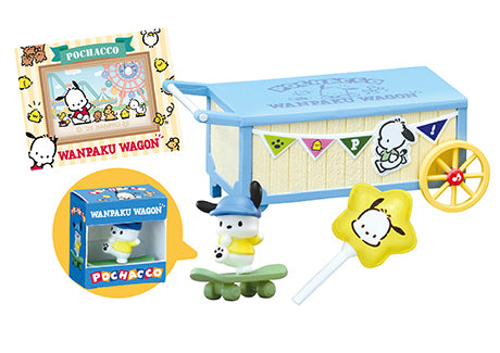 PRE-ORDER RE-MENT - Sanrio Series - Pochaco Amusement Park Wagon [Box of 8]