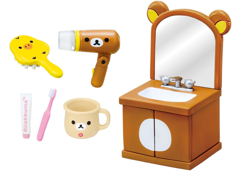 IN-STOCK RE-MENT Rilakkuma - Wash Room [Box of 6]
