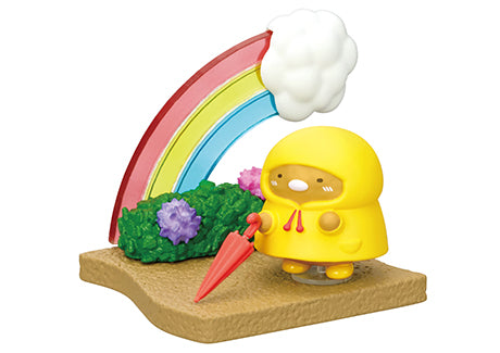 IN-STOCK RE-MENT - Sumikko Gurashi Series - Walking on a Rainy Day