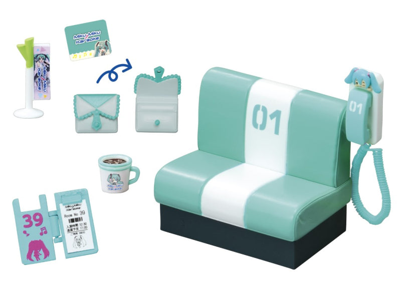 IN-STOCK RE-MENT - Hatsune Miku - Miku Miku Karaoke [Box of 6]